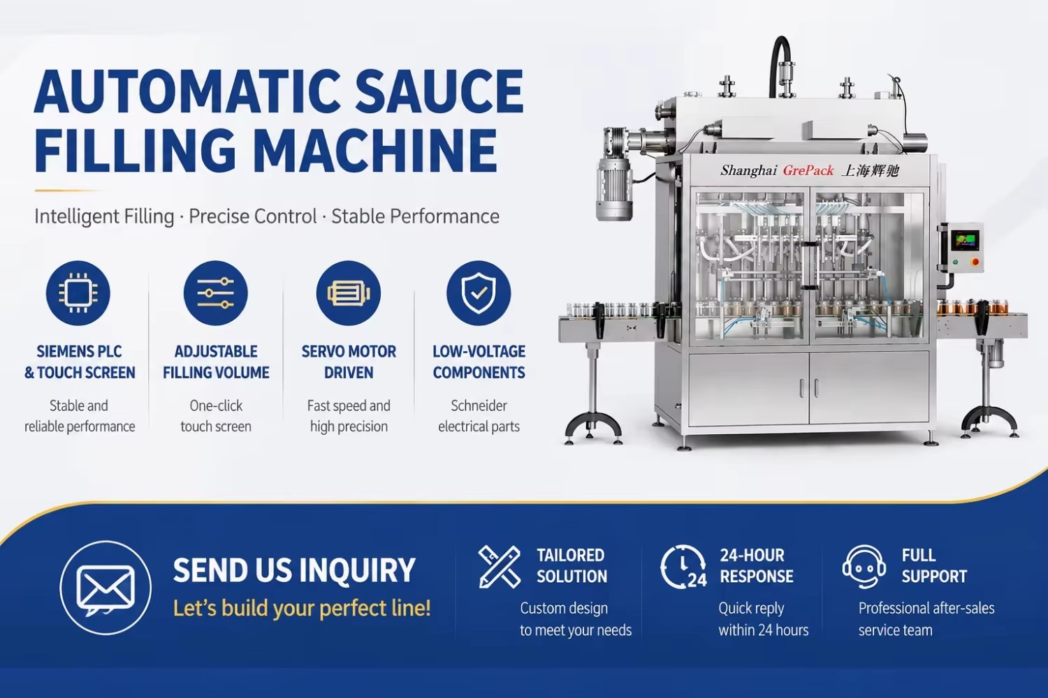 Automatic Mayonnaise Hot Sauce Bottles Filling Packing Machine Butter BBQ Tomato Paste Bottle Jam Chili Sauce Filling Machine