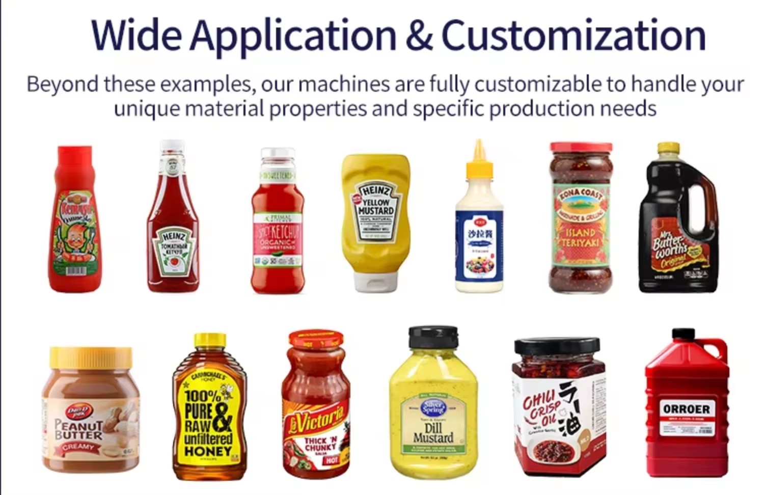 Automatic Mayonnaise Hot Sauce Bottles Filling Packing Machine Butter BBQ Tomato Paste Bottle Jam Chili Sauce Filling Machine