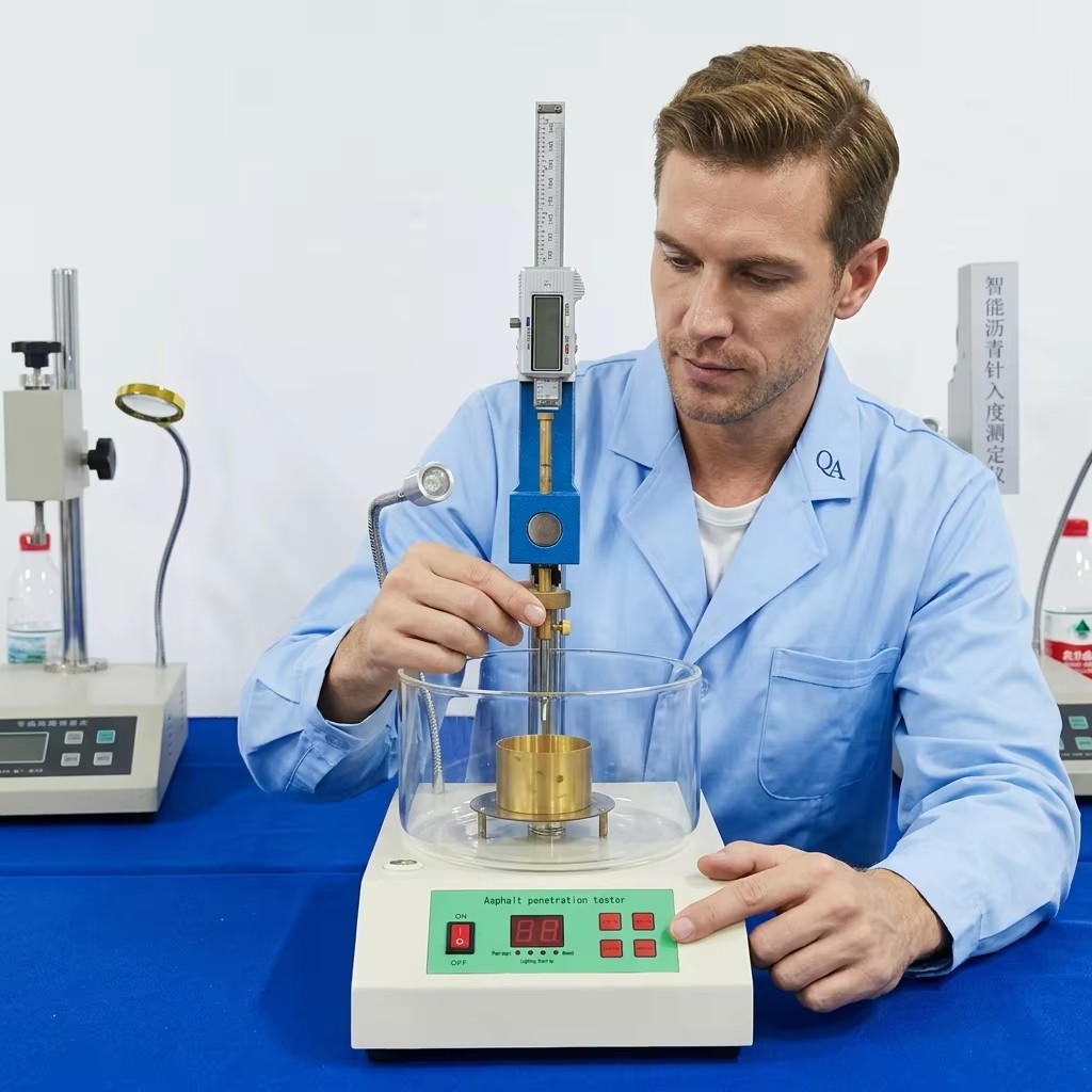 Digital Bitumen Needle Penetration Test Apparatus Asphalt Penetrometer