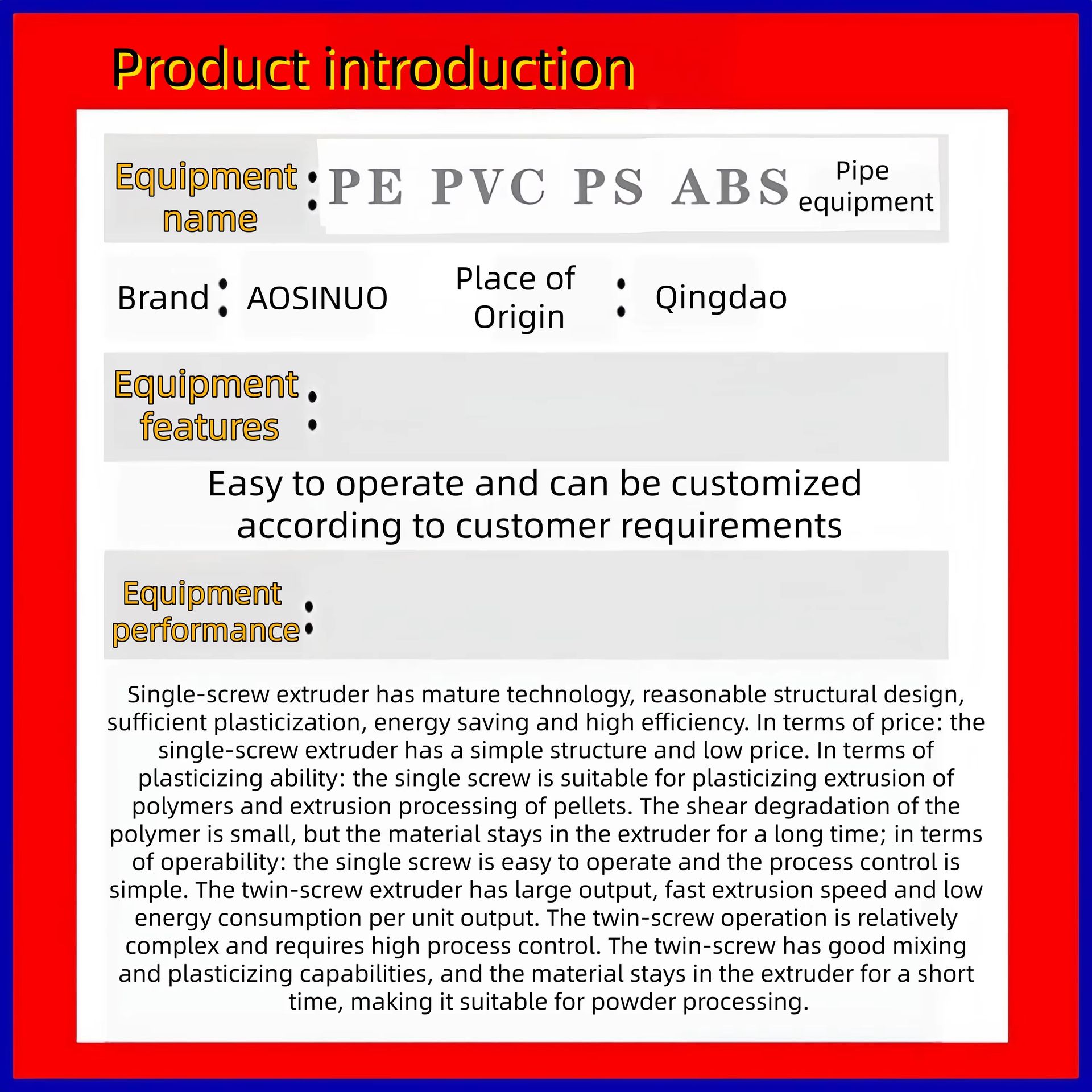 Product detail