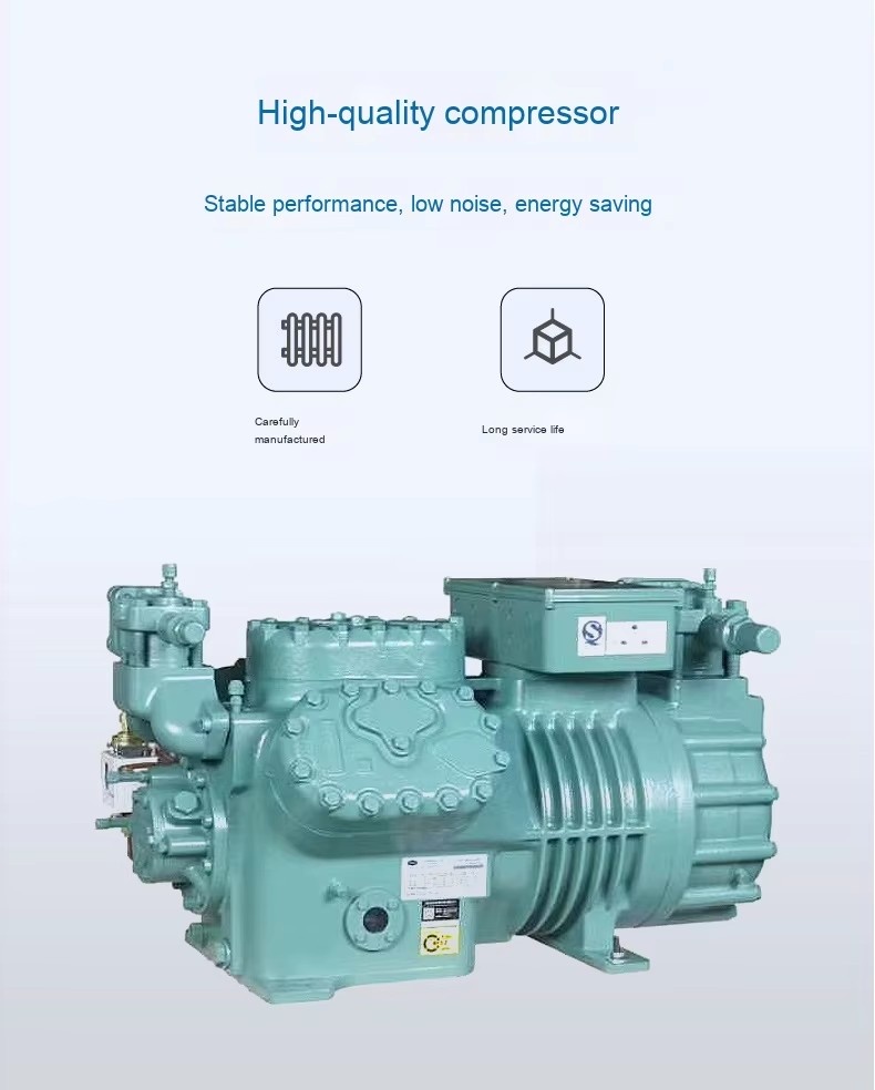Made Energy Saving H-Type Condenser Unit with for Compressor and Motor for Cold Room