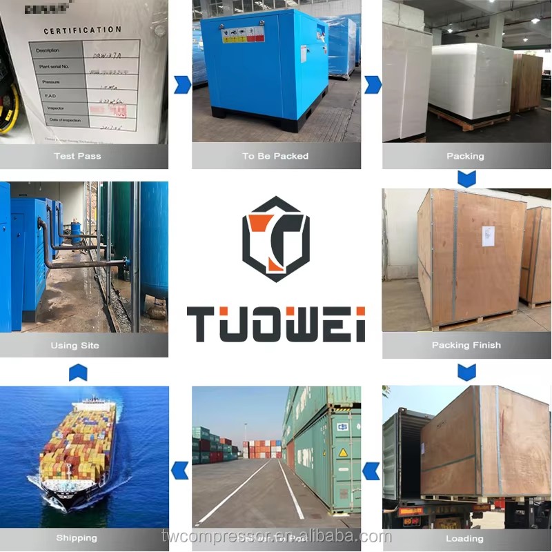 Cheap Price Rotary Permanent Magnet Energy Saving 90Kw 120Hp Screw Air Compressor