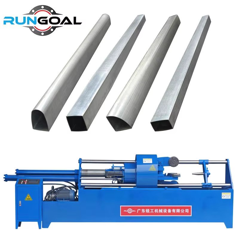 Stainless Steel & Aluminum Semi-Automatic Special Shape Square Tapering Pipe Extrusion Machine
