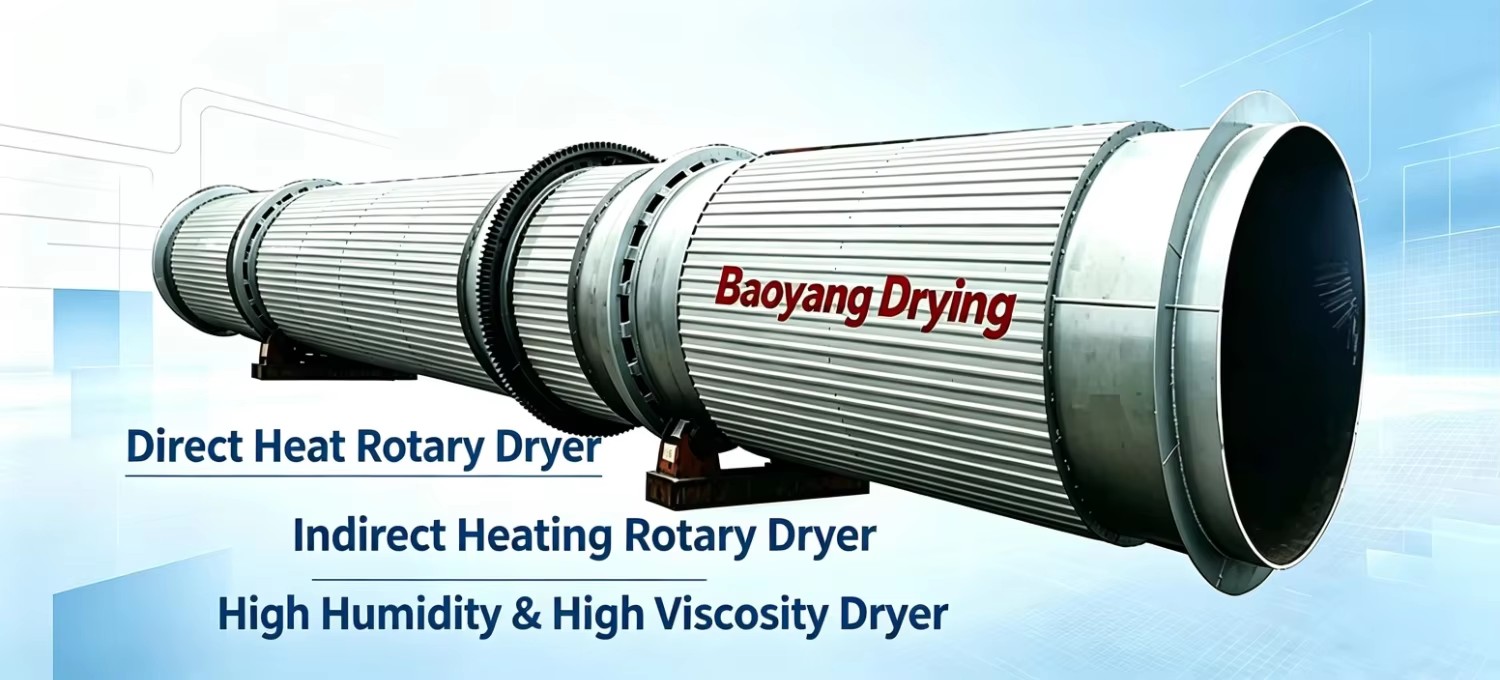 Industrial Rotary Drum Dryer Energy Saving Mining Dry Machine for Mineral Ore Slag Quartz Sand Dehydration