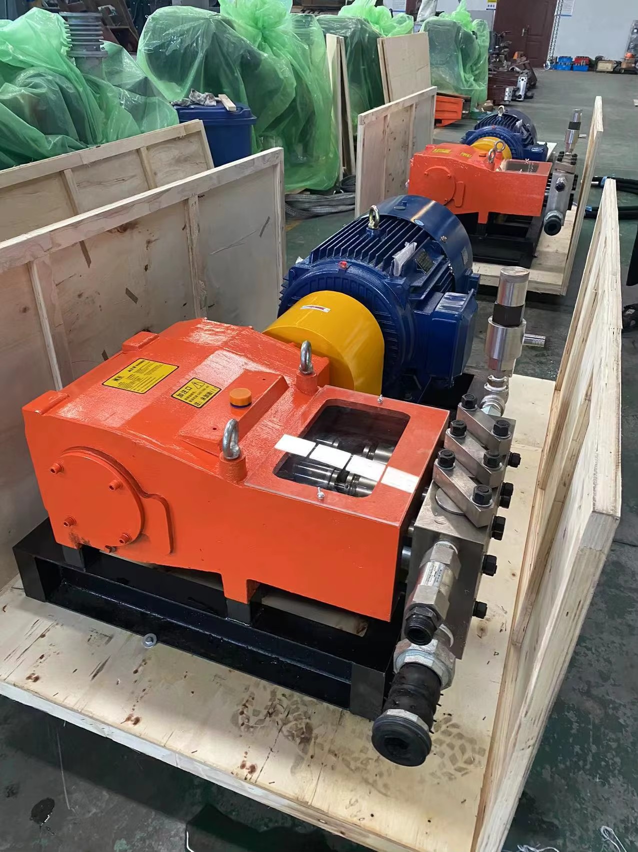 Water Jetting Machine Oilfield Water Injection High Pressure Plunger Pump High Quality