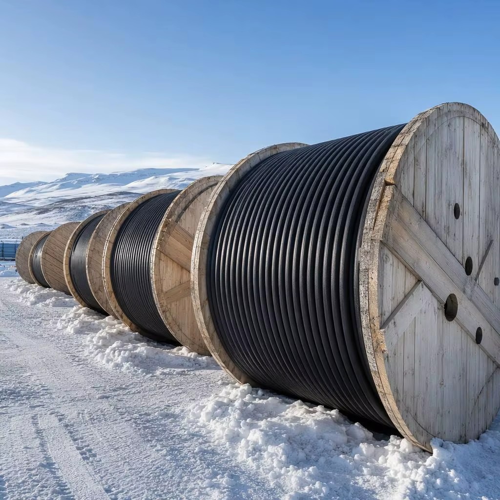 Arctic Grade KGE HL Mining Cable 6kV 10kV High Voltage Rubber Shielded Power Lead Minus 60C Cold Resistant Mine