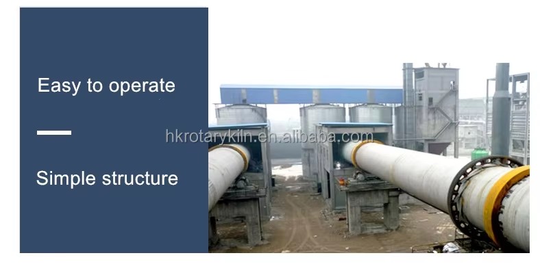 85TPD Ceramsite Rotary Kiln Energy Saving Calcining Equipment for Shale Fly Ash Processing, Industrial Solid Waste Reuse