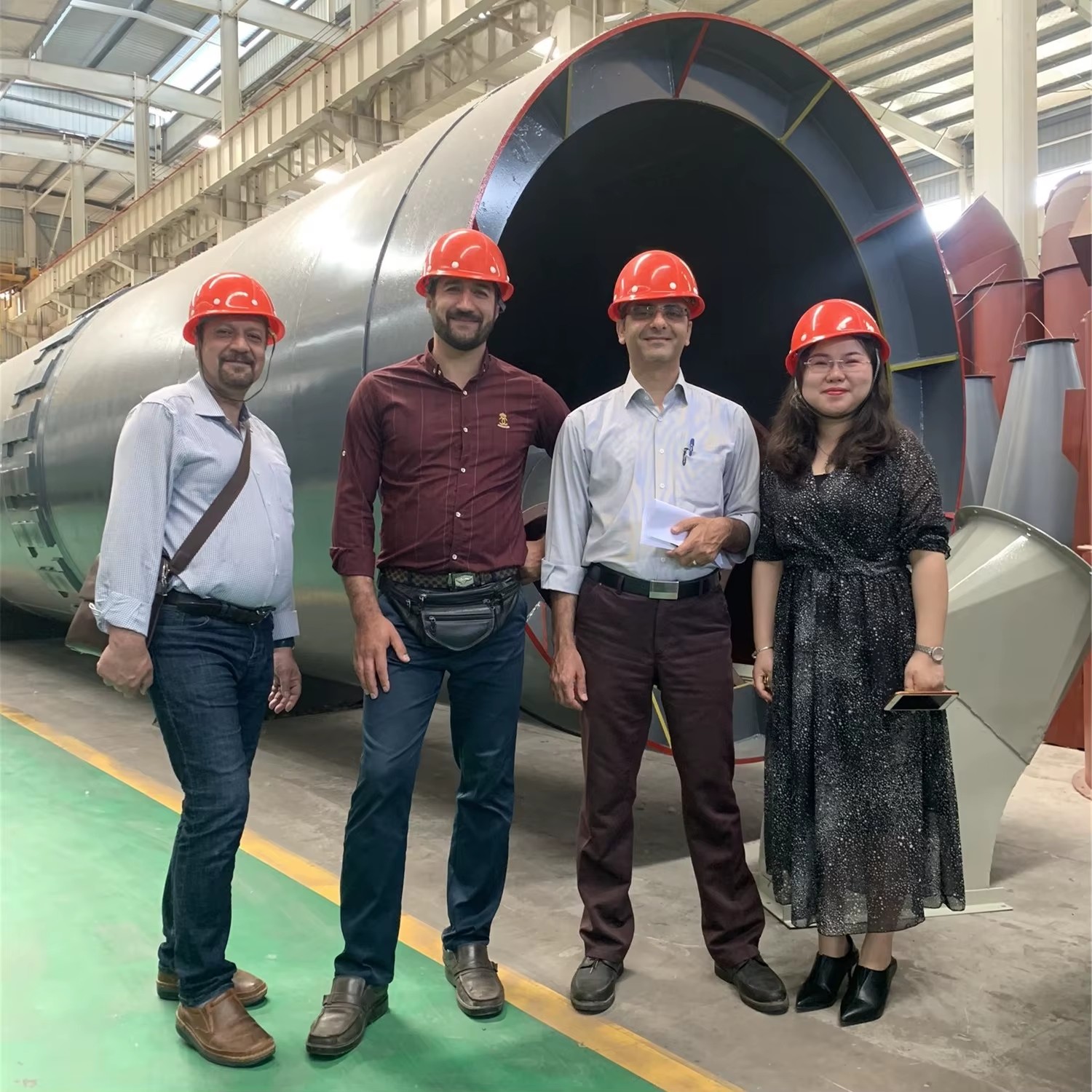 85TPD Ceramsite Rotary Kiln Energy Saving Calcining Equipment for Shale Fly Ash Processing, Industrial Solid Waste Reuse