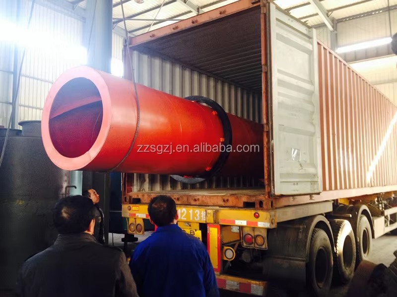 High Efficiency Energy Saving Three Cylinder Rotary Drum Dryer for Drying Wood Chips Sawdust