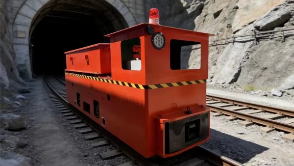 New Energy Saving Underground Battery Locomotive with Engine for Heavy Duty Ore Mining Applications