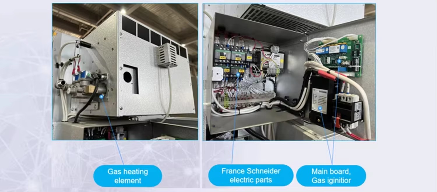 Supplier Industrial Stacked Dryer Commercial Laundry Tumble Dryer Machine for Laundromat Business Equipment