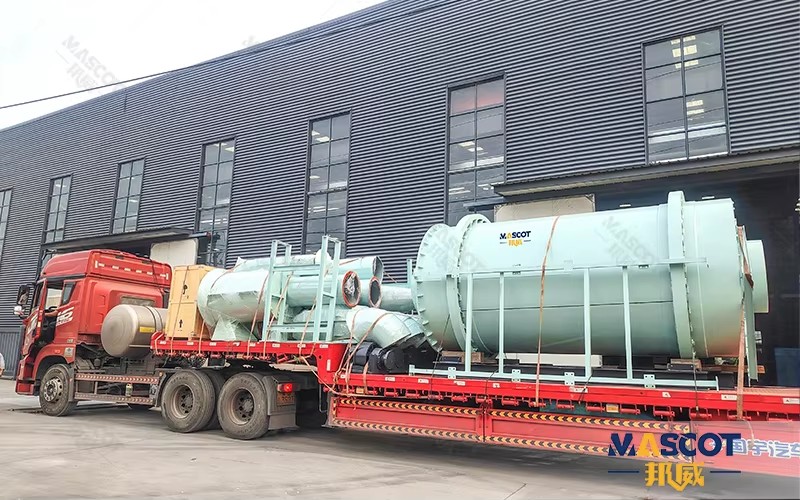 Factory Direct 50 TPH Energy Saving Three Cylinder Rotary Dryer High Capacity Drying Machine for Silica Sand