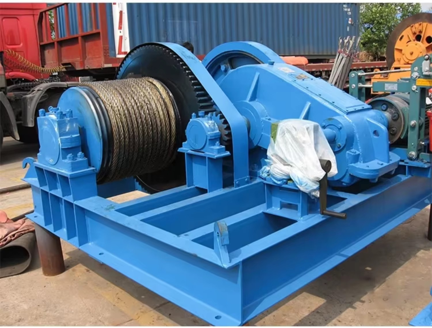 JM JK JKL JKD Gear Reducer Driving Winch for Hoisting Pull and Unloading Tow the Weight Drop