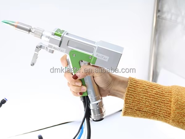 New High Performance FWH20-S10B Single Wire 2-in-1 Handheld Fiber Laser Welding Head with Easy Operation