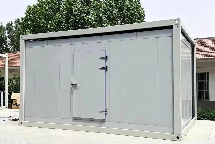 Custom Size Solar Powered Modular Refrigerated Storage Tailor Built Container Cold Room for Multi-purpose Food Warehouse