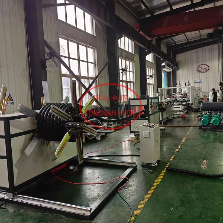 High Quality Corrugated Pipe Extrusion