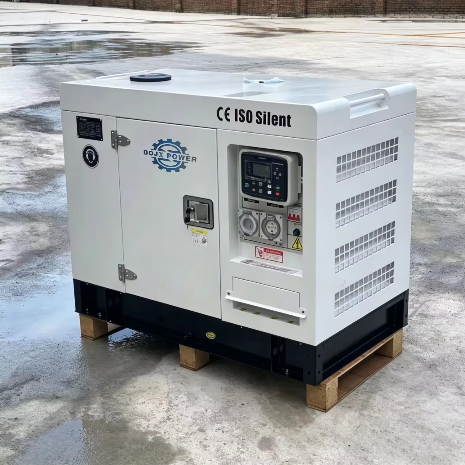 Super Silent Diesel Generators Set 15kVA 20kVA 30kVA 50kVA 60kVA All Copper Alternator Fast Delivery Industrial Diesel Generator