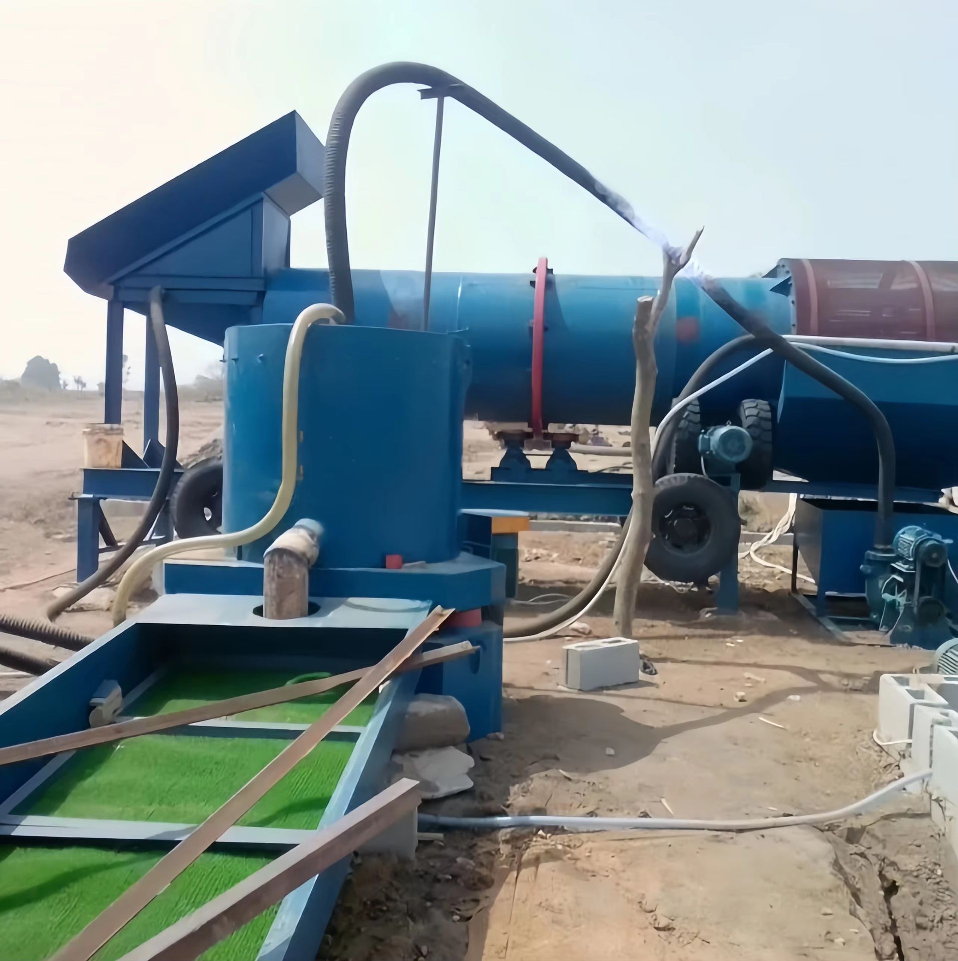 Industrial Energy-Saving Gold Centrifuge with Automatic Sludge Discharge and Adjustable Speed Control for Mining