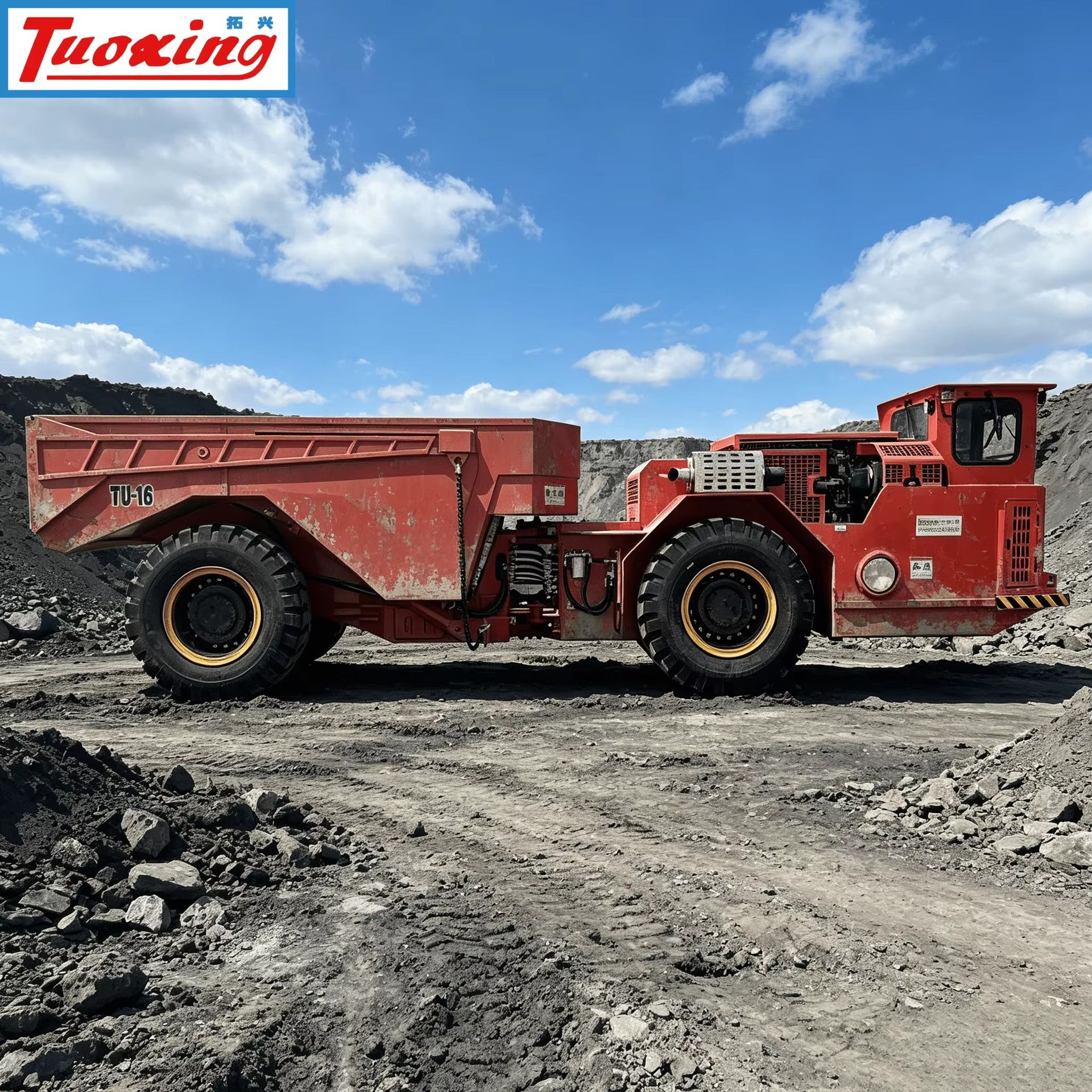 TU-16 Excellent Energy Saving Antifreezing for Underground Mining Machine Marble Underground Mining Truck