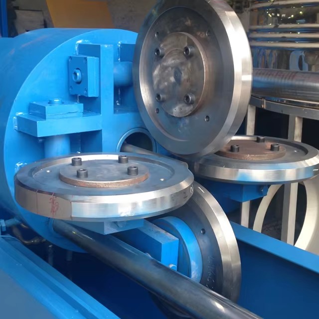 PLC Controlled Automatic Feeding Twisted Tube Tapering & Roll Forming Machine for Iron Aluminum Copper Pipes