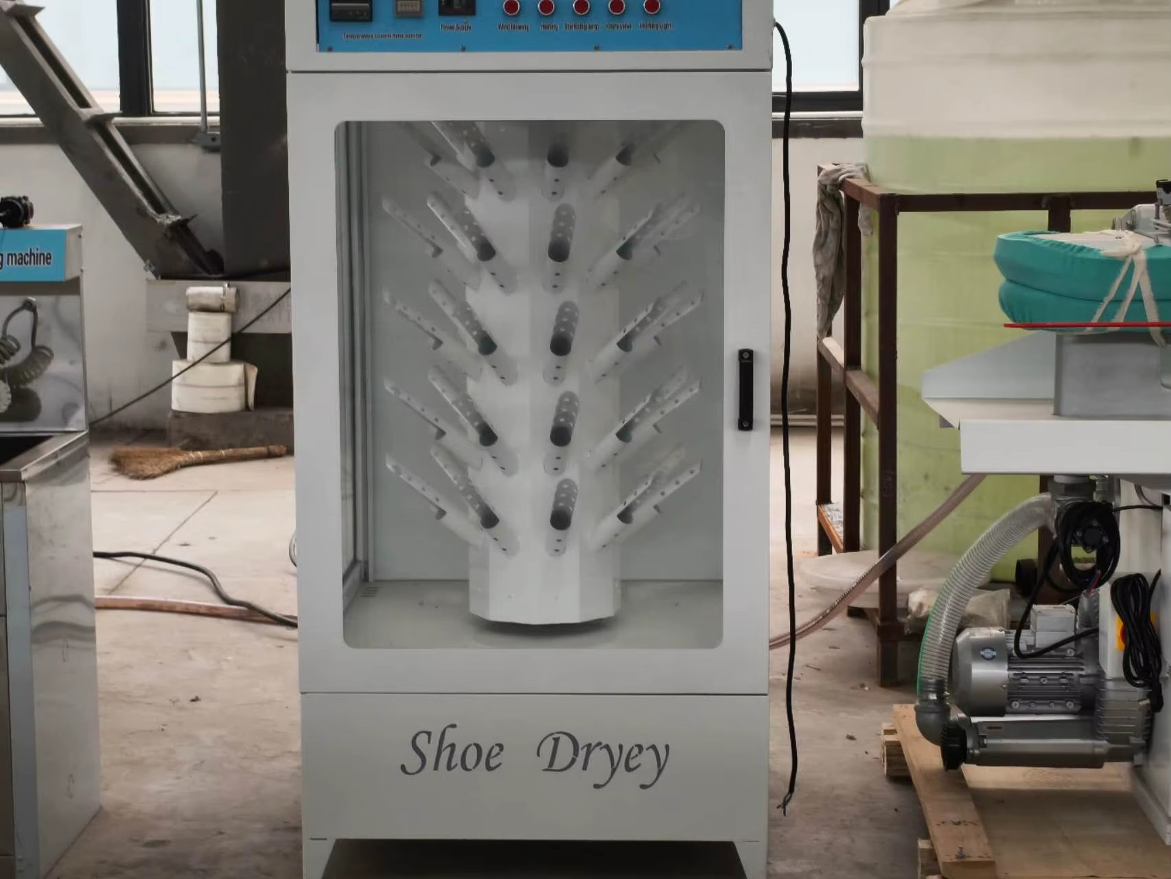 Semi Automatic Commercial Laundry Shoe Washer and Dryer Combo Electric Shoes Washing Drying Equipment for Business