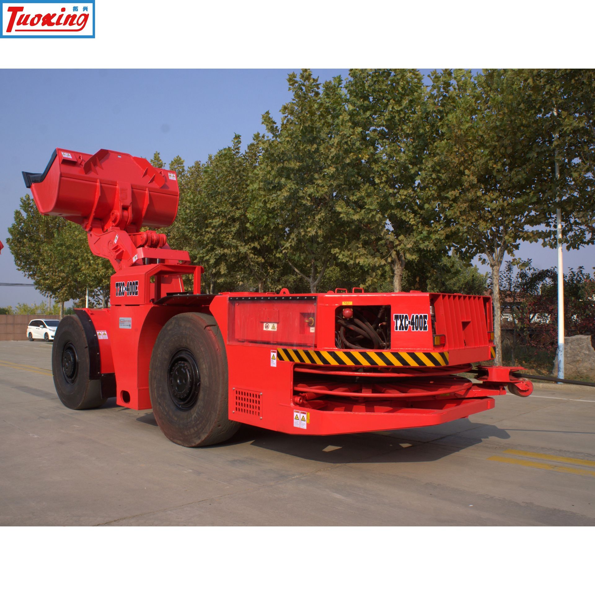 Electric 4Cbm Underground Mining Articulating Loader with Pump and Engine Energy & Mineral Equipment for Gold Mining