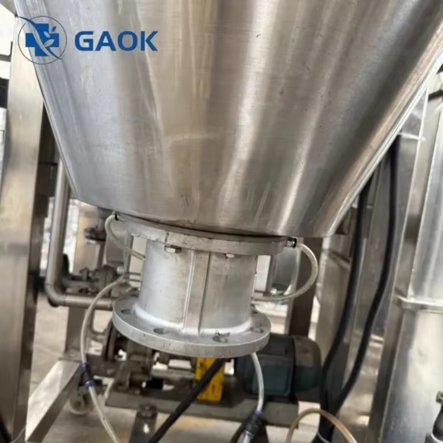 High Quality SUS304/316 Food Industry Single Conic Screw Vacuum Dryer Mixer Machine