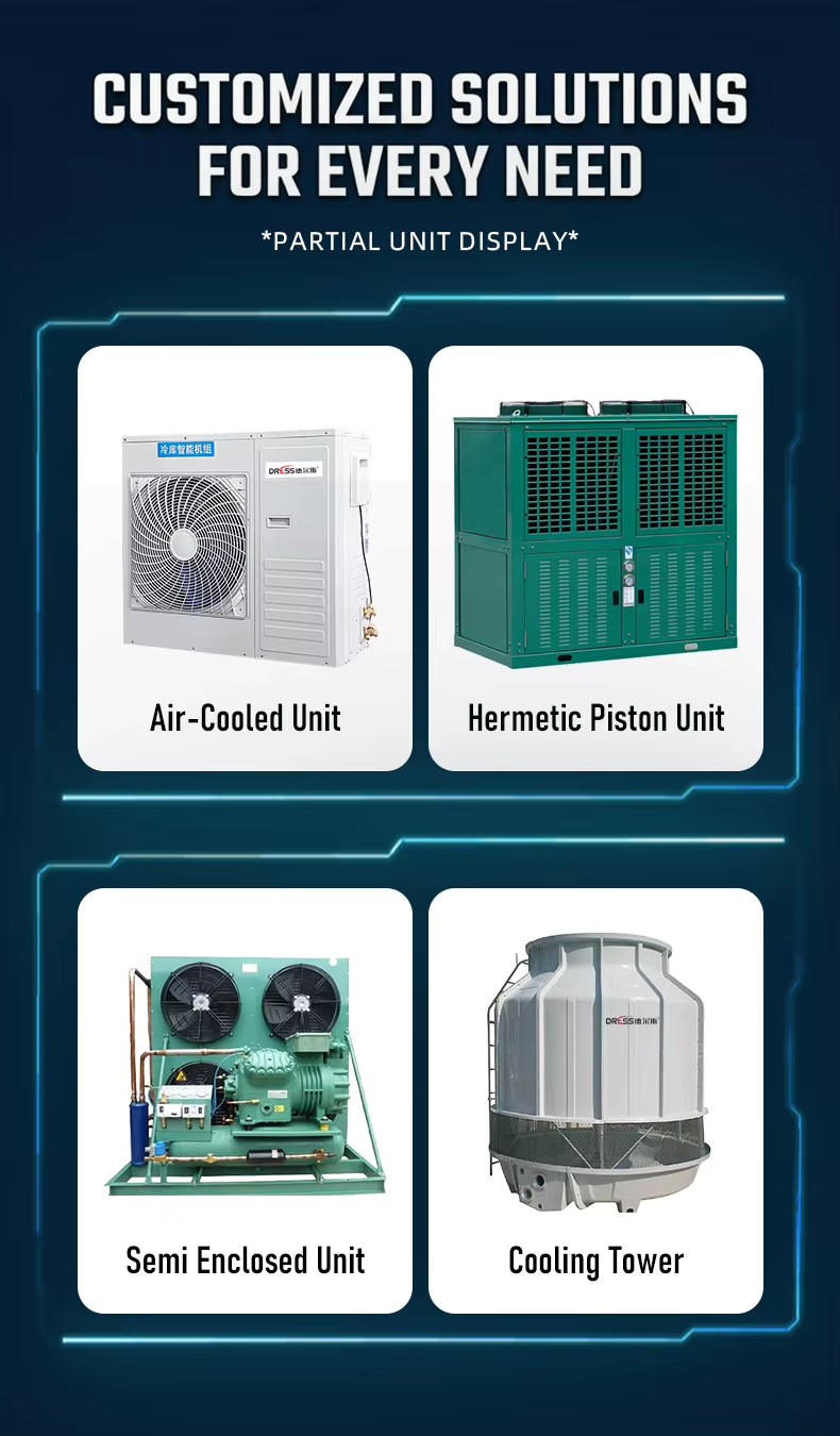 Customized Complete Set Cold Storage Freezer Equipment