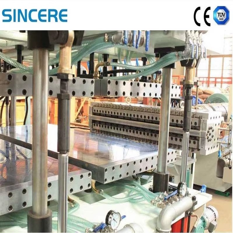 Manufacturing Equipment for PC/polycarbonate Hollow Wall Panels Used in Garages and Sheds