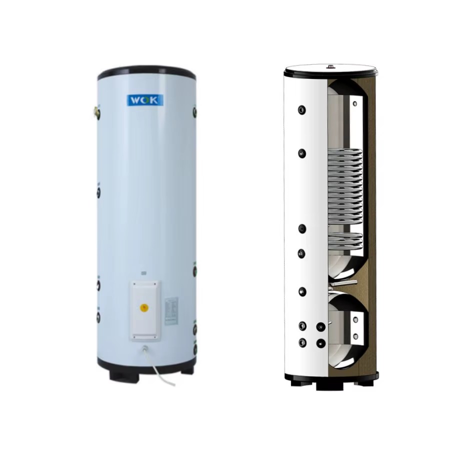 150L 200L 260L 300L 400L 500L Heat Pump Hot Water tank Buffer tank 2 In1 for Dometic House Heating and Hot Water Storage Tank