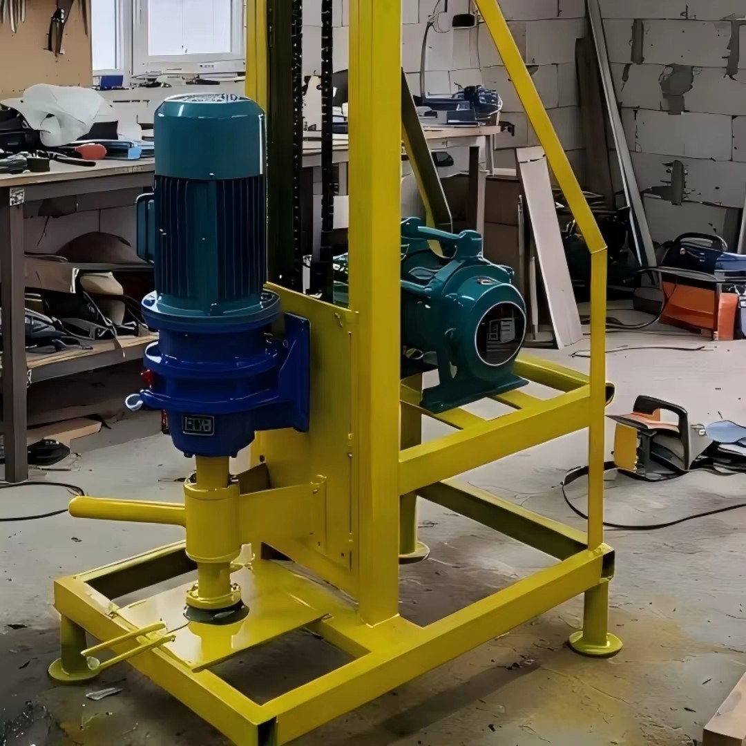 Portable Small Drilling Rig 220V 4000W Electric Borehole Machine 80m Drilling Depth Easy Operation for Professional Coal Mining