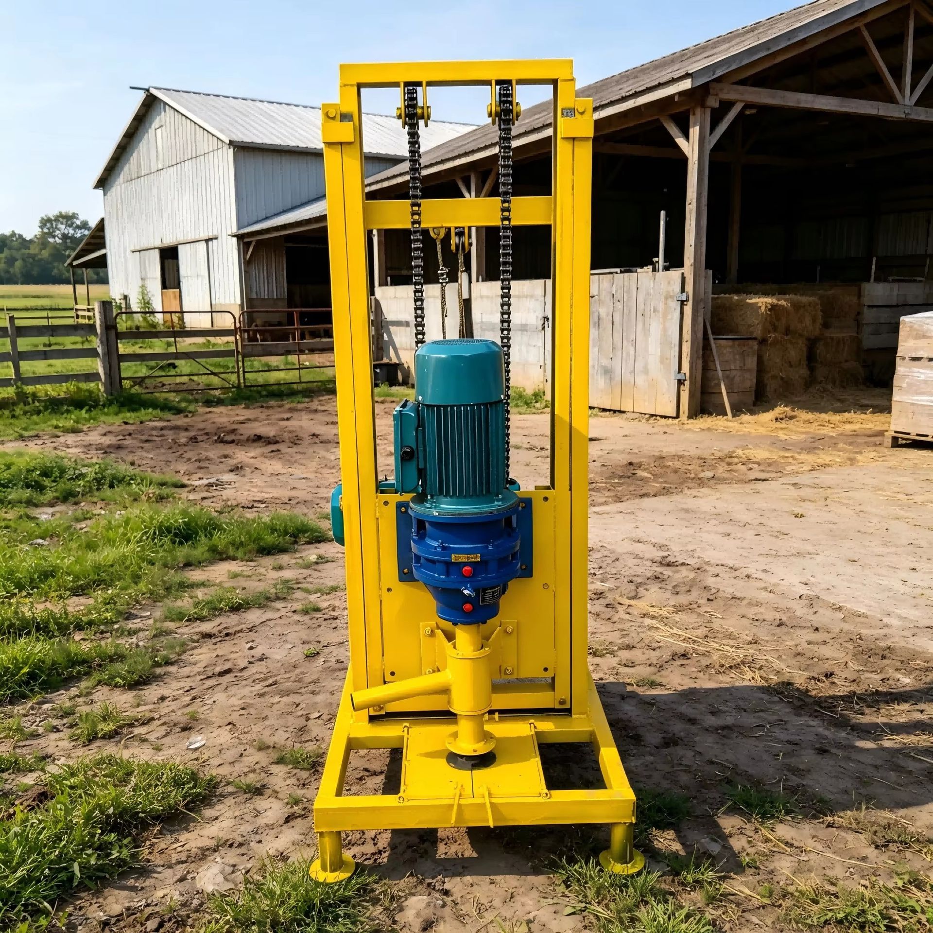 Portable Small Drilling Rig 220V 4000W Electric Borehole Machine 80m Drilling Depth Easy Operation for Professional Coal Mining