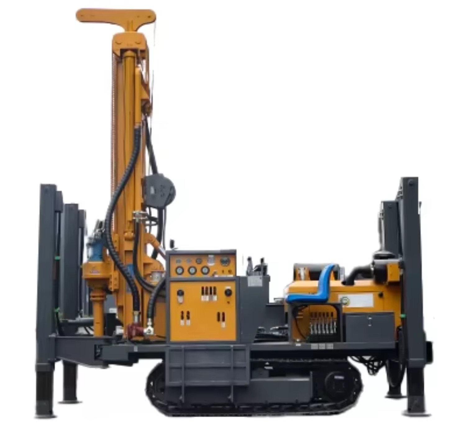 FY-260 Crawler Mine Drilling Rig Hydraulic Borehole Drill Machine Tunnel Ore Drilling Equipment