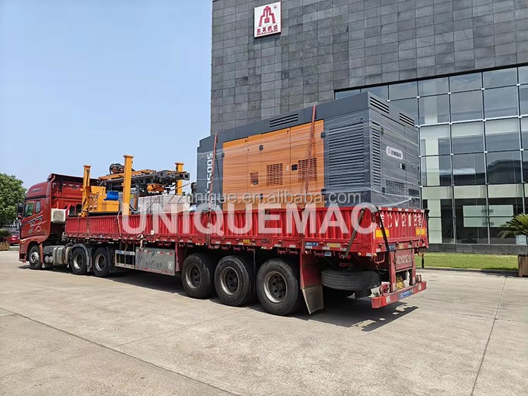 Hot Selling 25m Depth Rock Mine Drill Rig Down the Hole Drill Rig for Open Use