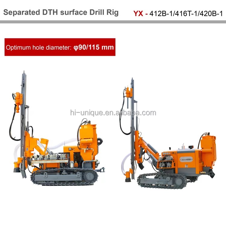 Drilling Hydraulic Down the Hole Hard Rock Drilling Rig Mining Rig