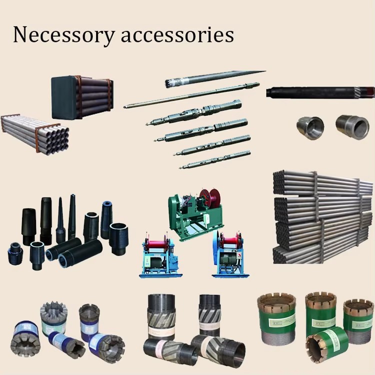 Mining Exploration diesel Oil Field Drilling Rig, XY44 Mining Rock Drilling Rig Low Cost Mining Oil Drilling Machine