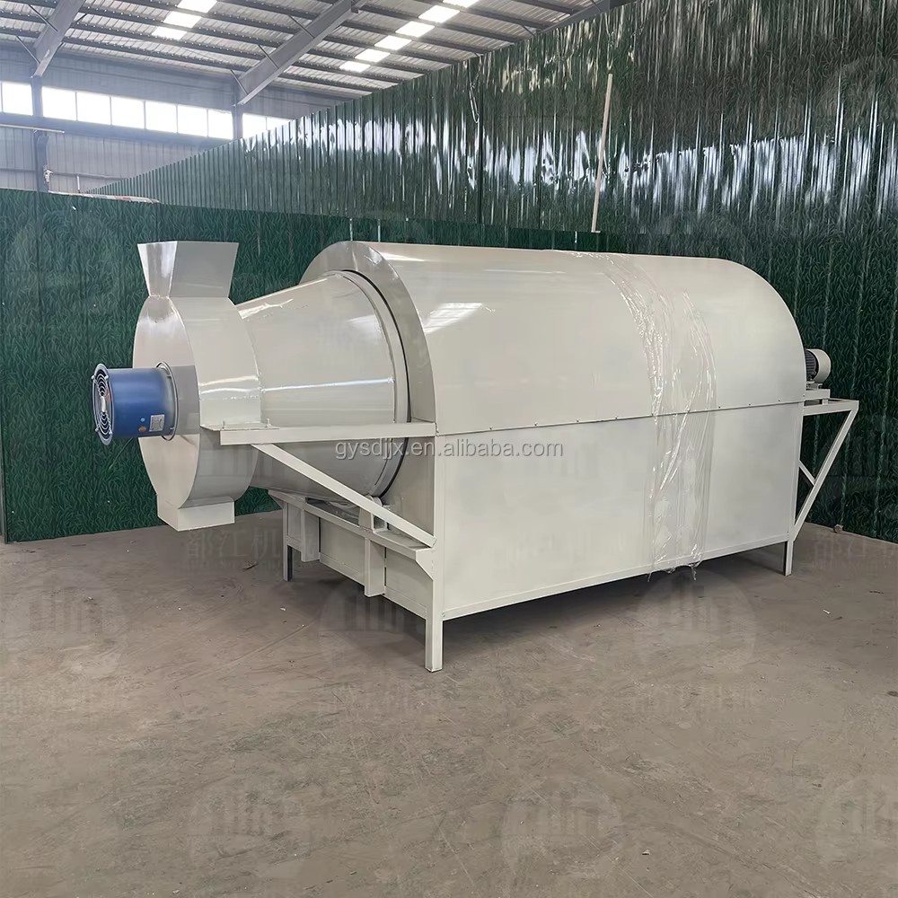 Professional 2026 New 380V 3KW Drum Drying Machine for Industrial Food Processing Plant