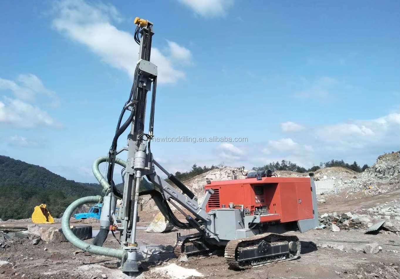Integrated Mining Drilling Rig Mine Drilling Rig Mining Machinery Diesel Engine Drill Rig Machine