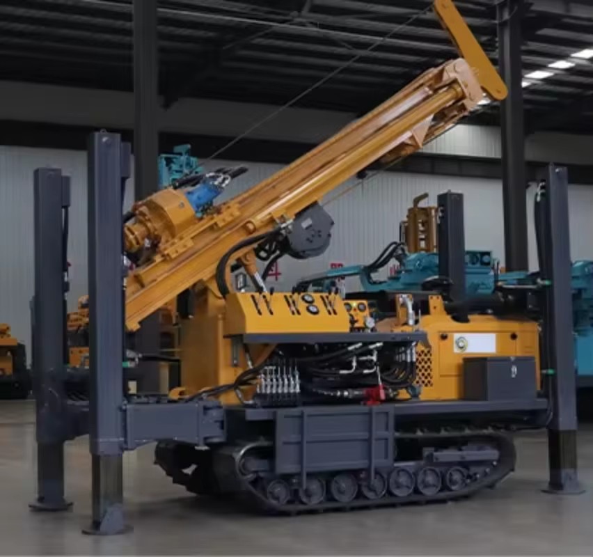 Crawler Mine Drilling Rig Hydraulic Tunnel Drilling Machine Track Mounted Rock Driller for Mining Construction