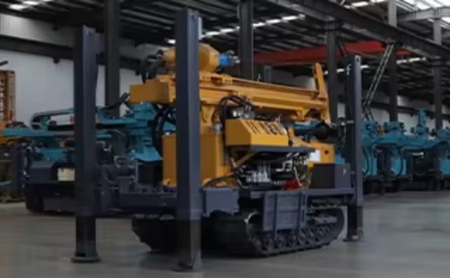 Crawler Mine Drilling Rig Hydraulic Tunnel Drilling Machine Track Mounted Rock Driller for Mining Construction