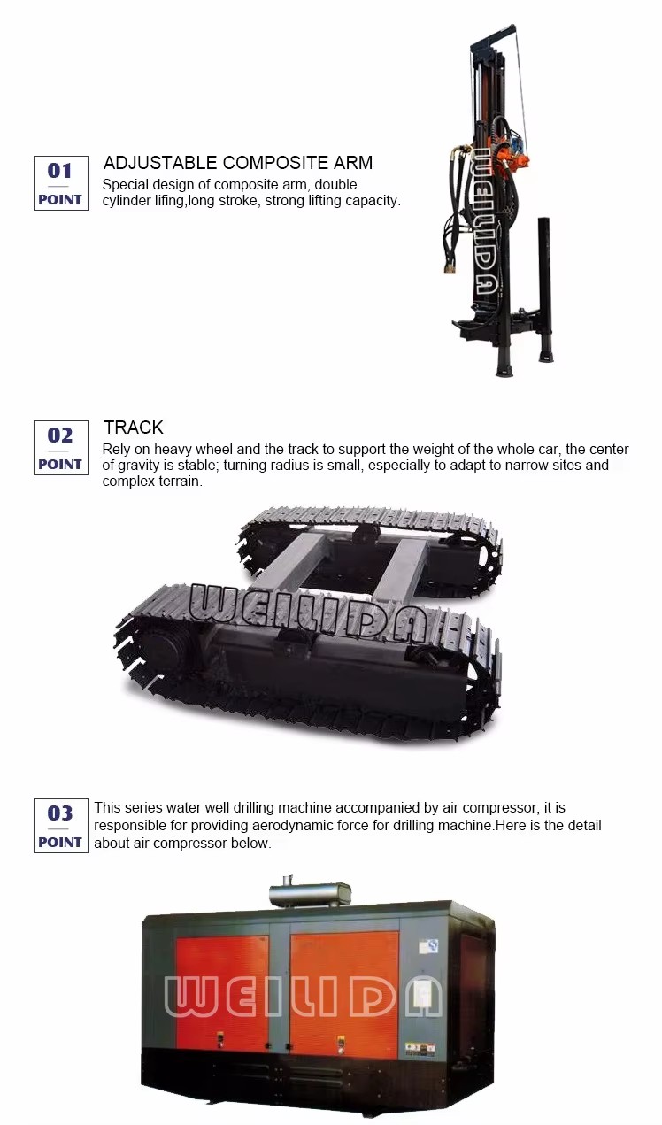 Wholesaler Water Well Drilling Rig/mine Drilling Machine for Sale