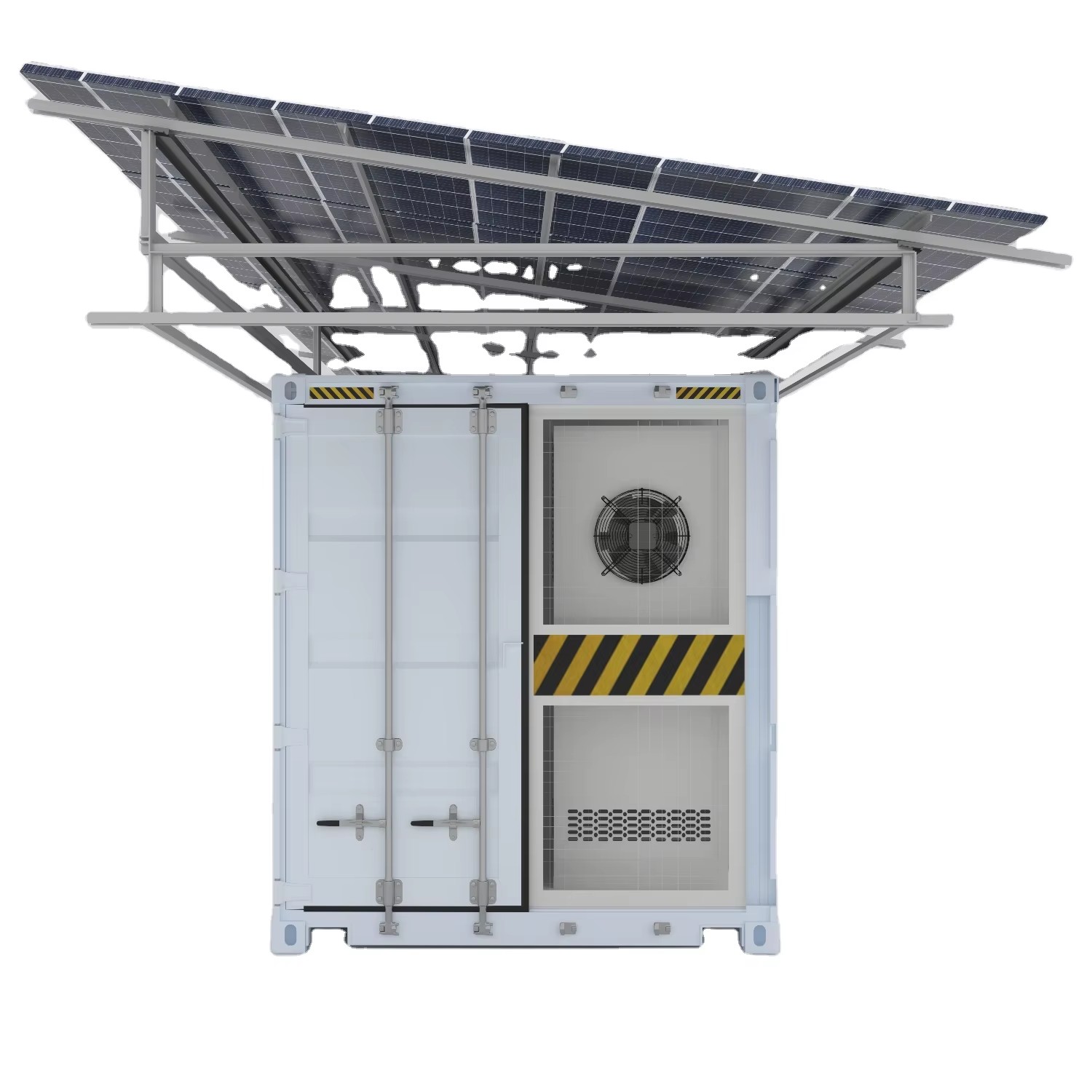 Off Grid Container Cold Storage Room 20ft 40ft Solar Powered Cold Room Complete Solar Panel & Battery System for Meat & Seafood