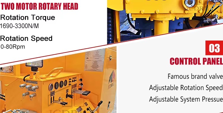 Heavy Duty Crawler Mounted Hydraulic DTH Rock Blasting Quarry and Mining Drilling Rig Machine for Sales