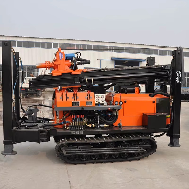Manufacturer Crawler Mounted Mining Machine Portable Water Well Drilling Rig for Sale