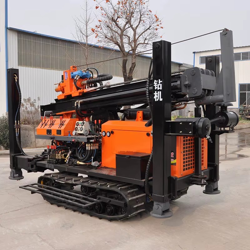 Manufacturer Crawler Mounted Mining Machine Portable Water Well Drilling Rig for Sale