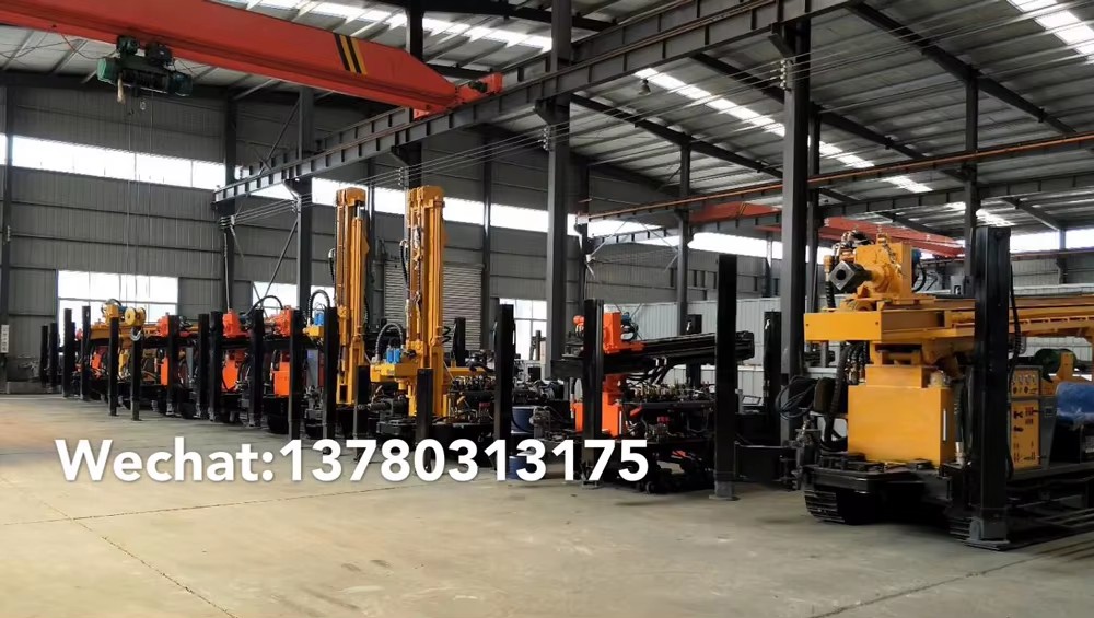 300M Depth DTH Borehole Drilling Machine for Sale Mining Water Well Drilling Rig