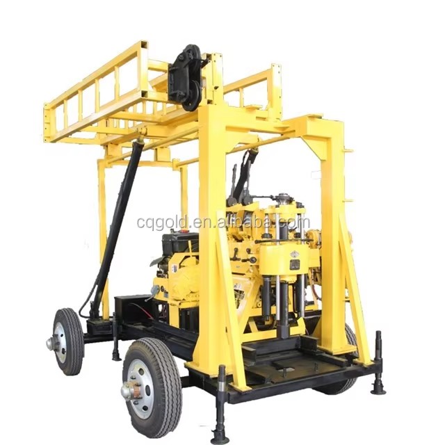 High Efficiency Hydraulic Water Well Drilling Rig Minneral Drilling Rig