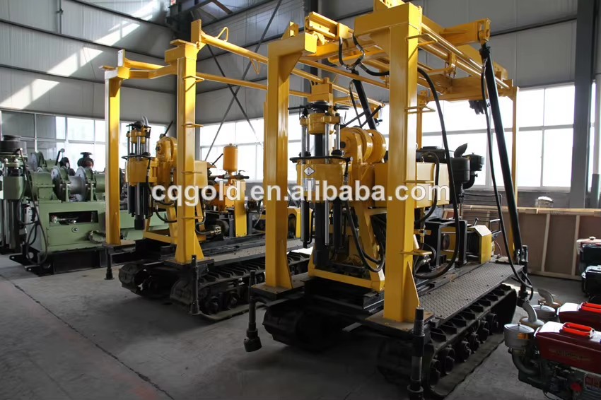 High Efficiency Hydraulic Water Well Drilling Rig Minneral Drilling Rig