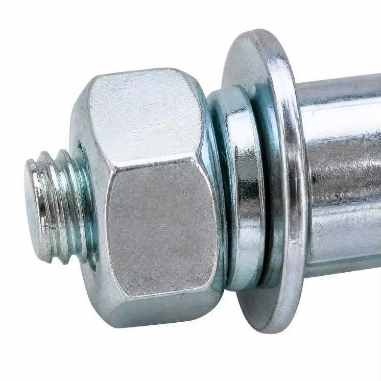 OEM Custom Sleeve Anchor With Hex Nut for Steel Frame Concrete Base Mounting Metal Products Hardware Use
