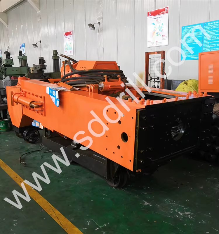 250 Series Electric Rotary Raise Boring Rig Machine with Engine Gearbox Pump & Bearing for Mine Drilling Max 500m Drilling Depth